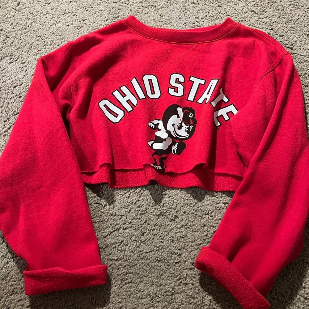 osu cropped sweatshirt